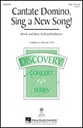 Cantate Domino, Sing a New Song! SAB choral sheet music cover